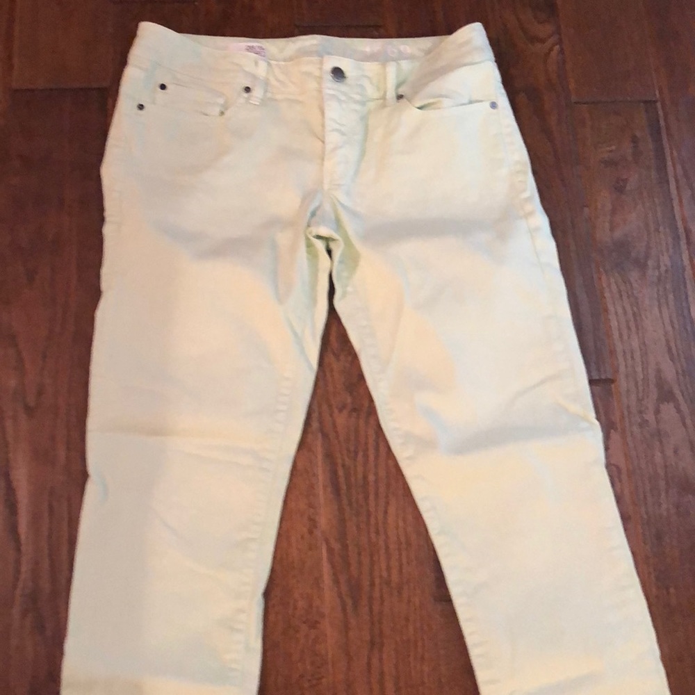 Gap light green jeans